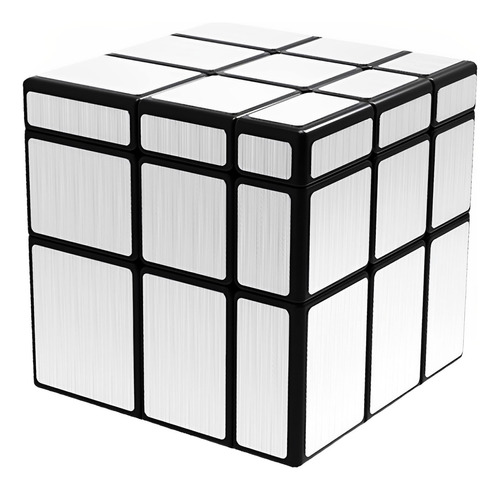 Shengshou 3 x 3 x 3 cubo Rompecabezas Magic Mirror Plata