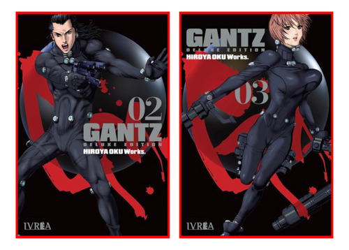 Combo Gantz Ed. Deluxe 2 Y 3 - Manga - Ivrea