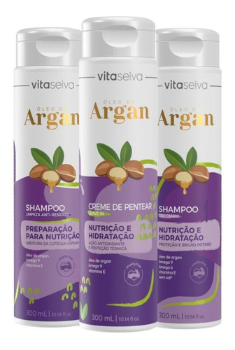 Kit Lançamento Oleo De Argan Vita Seiva