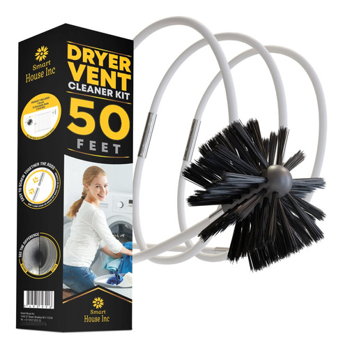 Kit Limpia Ventilación Secadora 15m Cepillo Flexible Extensi