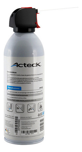 Aire Comprimido Acteck Cleanteck Sl220 440g Blanco Acma-001