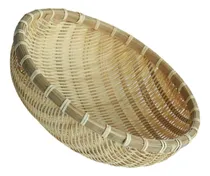 Comprar Shokeoro 1 Pc Cesta De Bambú De Bambú Canasta De Pan De Pan 
