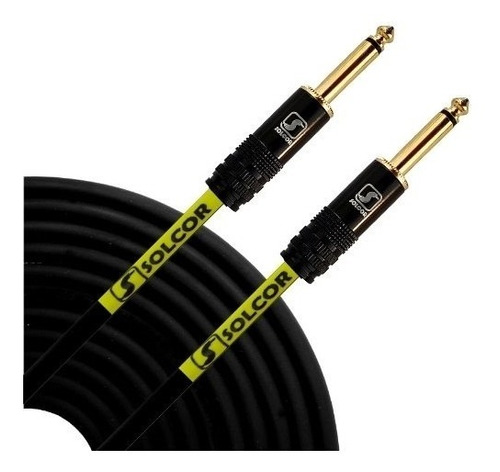 Cable Solcor Para Instrumento 3m Plug-plug. Varios Colores