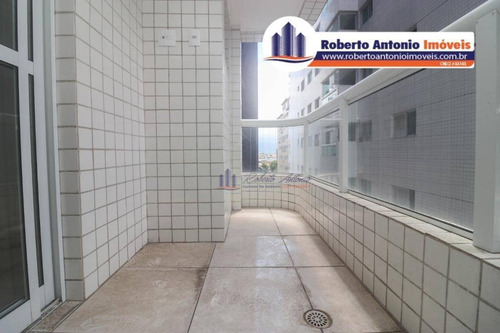 Apartamento Com 2 Dormitórios À Venda, 60 M² Por R$ 300.000,00 - Canto Do Forte - Praia Grande/sp - Ap1318
