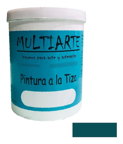 Pintura A La Tiza Chalk Paint Multiarte Verde 1000ml