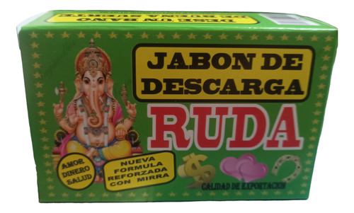 Jabón De Descarga Ruda (amor Dinero Salud) Pack 2 Unidades 