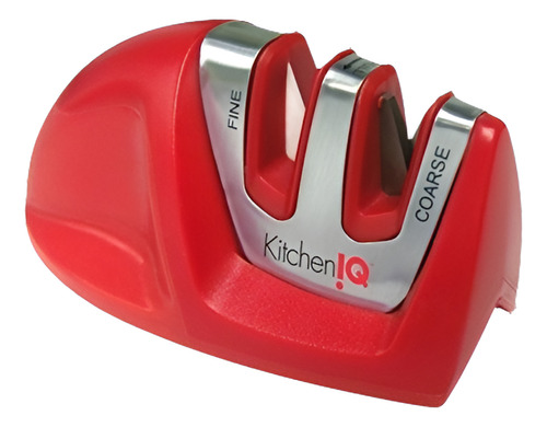 Cocina Iq 50883 Afilador De Cuchillo De 2 Puntas Edge Grip,