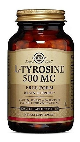 Solgar - L-tyrosine 500 Mg, 100 - Unidad a $152900