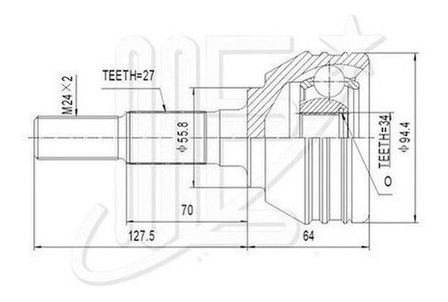 Kit Homocinetica Lara S10 2.8 Td