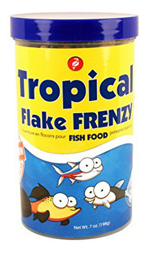 Comida Para Peces - Hbh Pisces Pros Tropical Flake Frenzy Fi