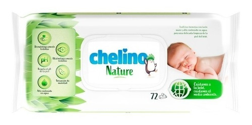 Toallitas Humedas Chelino Nature X72u Chelino Nature - 72 - Unidad - 1