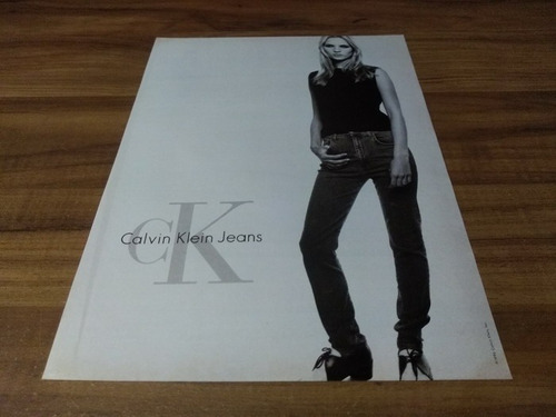 (pg524) Kate Moss * Publicidad Calvin Klein