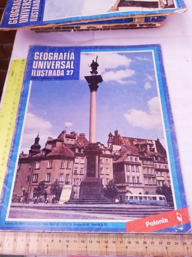 Revista Geografía Universal Ilustrada No 27 Rizzoli Polonia