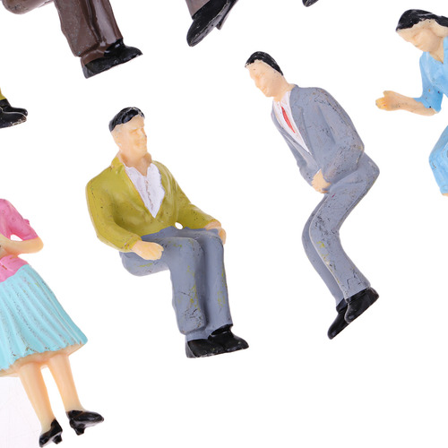 1:25 Building Layout Model People Ho Pintada Pasajeros