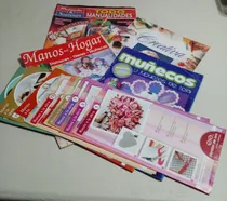 Comprar Lote Revistas Y Fichas De Manualidades Y Muñecos Para Armar