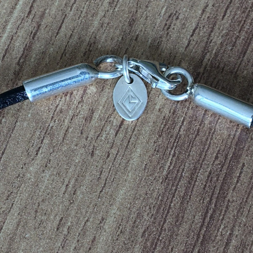 Imagen 5 de 10 de Pulsera De Piel Con Plata 925 Para Hombre De Agálea Joyería