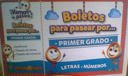 Boletos Para Pasear Por ... - Primer Grado - Mandioca