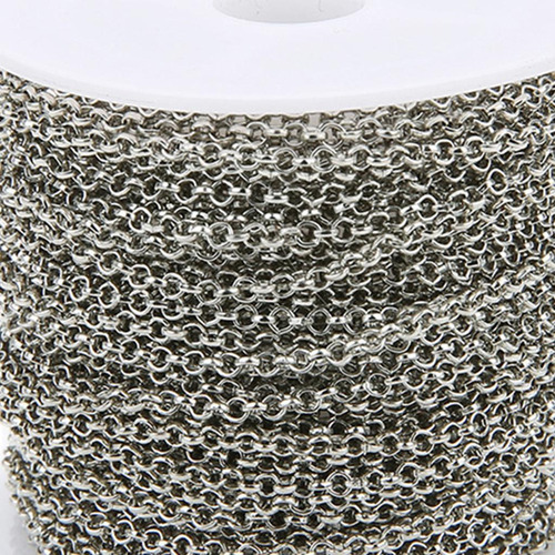 Cadena De Collar Multiusos Acero Inoxidable 2 Rollos/rollo