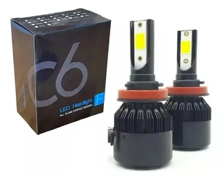 Kit 2 Lampadas Super Led 12v 24v H1 H3 H7 H11 Hb3 Hb4 9006