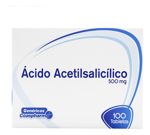 Acido Acetilsalicilico 500 Mg (coaspha - Tab a $500