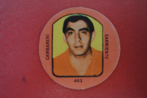 Figuritas Deportito 1963 Cambareri 403 Sarmiento Junin