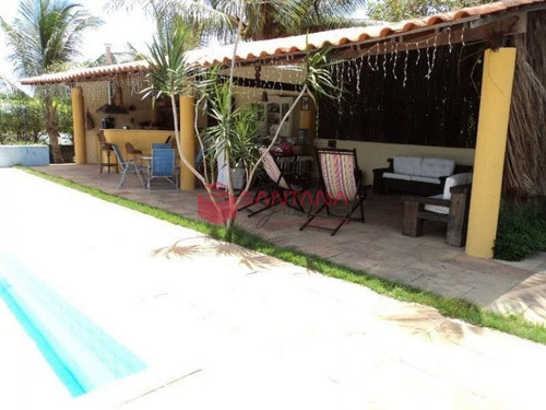Imagem 2 de 9 de Casa Com Piscina Nas Quintas Do Picuaia, Lauro De Freitas. - 93150205
