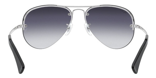 Imagen 3 de 7 de Ray-Ban RB3449 - Grey - Degradada - Polished silver - Metal - Polished silver - Metal - Standard