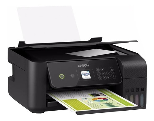 Impresora A Color Multifunción Epson Ecotank L3160 Con Wifi