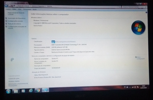 Notebook Acer Aspire 5102wlmi