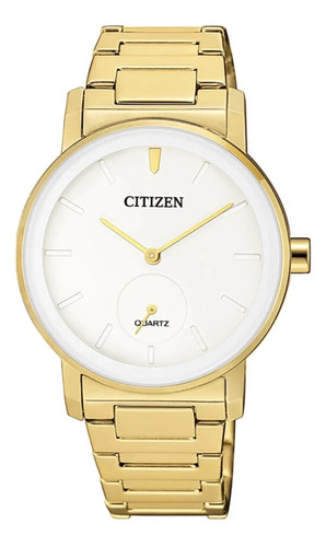 Reloj Citizen Eq906258a Japon Dama Gold Wr 100% Acero Gemma