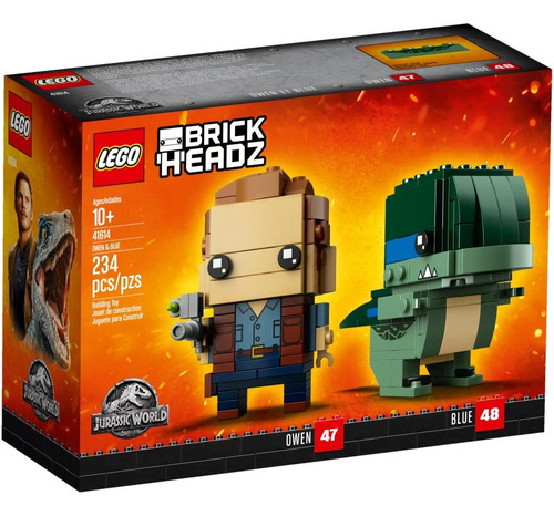 Lego Brick Headz 41614 Owen & Blue (234 Piezas)