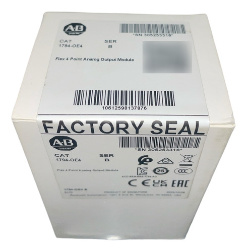 1794-oe4 Allen Bradley Flex I/o Módulo De Salidas Analógicas
