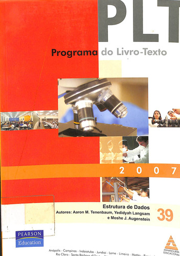 Livro Plt 39 - Estrutura De Dados Usando C De Aaron M. Tenenbaum (Usado)