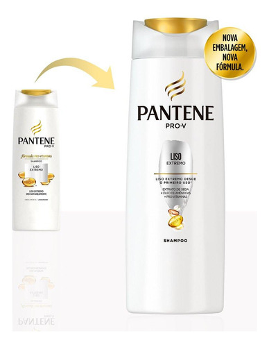 Shampoo Pantene Liso Extremo 175ml