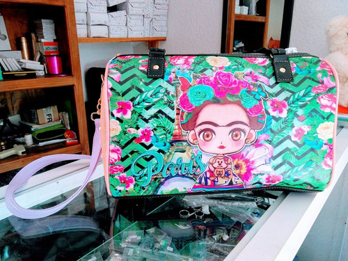 Imagen 2 de 2 de Bolso Para Dama De Frida Kahlo En Paris Grande