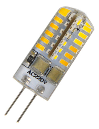 10 Bombillas G4 Ac 220 V 3,5 W 170 Lm 3000-3500 K Smd 3014 4