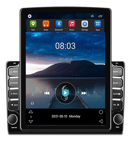 9.7 Doble Din Estereo Android 9.1 Vehiculo Radio Hd Tactil