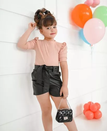 1 Blusa mini blogueirinha, 1 blusa mini diva, roupa infantil (1 Peça)