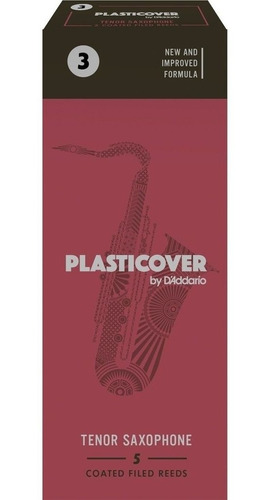 Cañas Rico Plasticover Para Saxo Tenor Nº3 - Caja X 5 - Usa