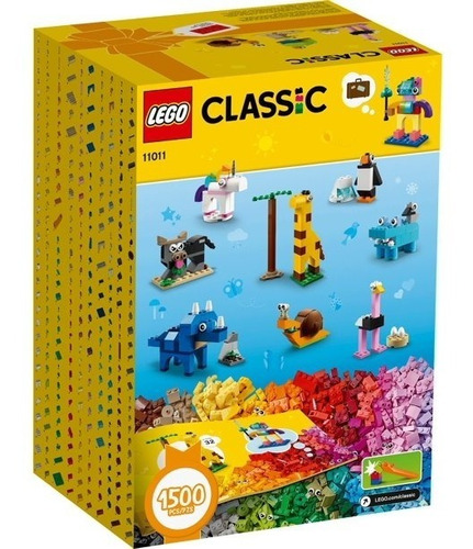Lego Classic Bloques Y Animales 11011, 1500 Piezas Original