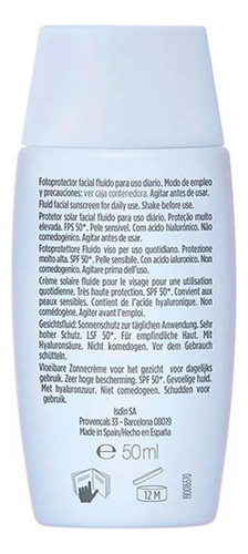 Isdin Fotoprotector Fusion Fluid Spf50+ Piel Sensible 50ml
