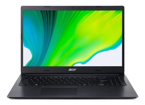 Notebook Acer Aspire 3 A315-23 preta 15.6", AMD Ryzen 3 3250U 8GB de RAM 1TB HDD, AMD Radeon Graphics 1366x768px Windows 10 Home