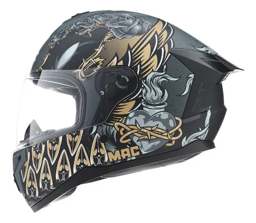 Casco Integral Ff070 Volt Love Predator Mac En Cycles