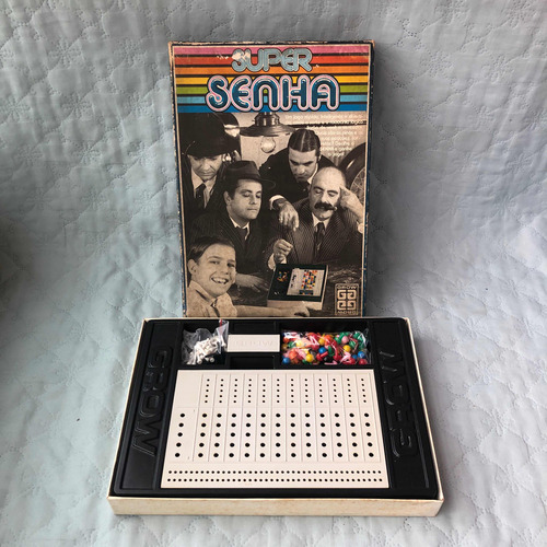 Jogo Super Senha Grow Completissimo 1987 Raro Mastermind (Usado)