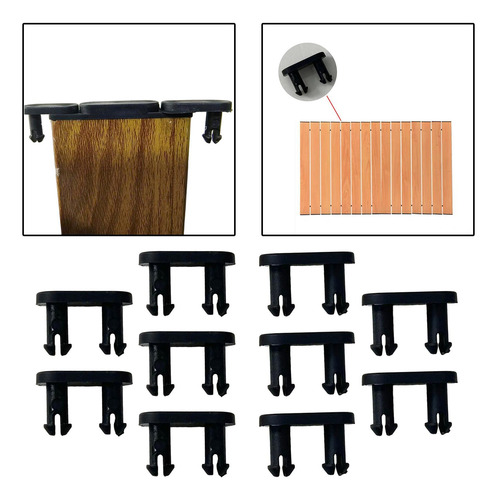10 Uds. De Hebillas Para Mesa, Piezas Para Mesa De Camping,