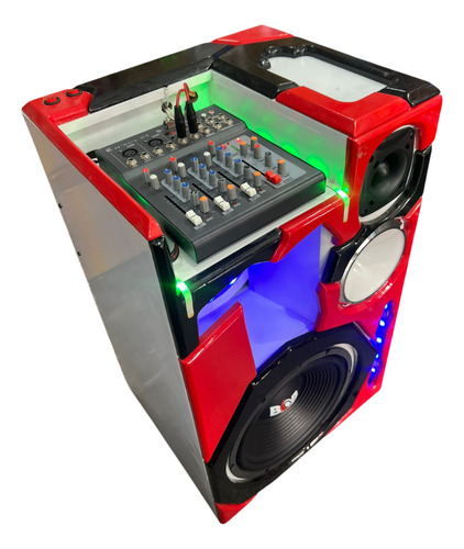 Caixa Bob 12 Com Mesa Médios De 10 / 1 Driver / 1 Tweet