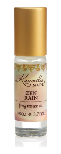 Kuumba Made, Zen Rain Fragancia Aceite Rollon 0.1fl Oz 1uni