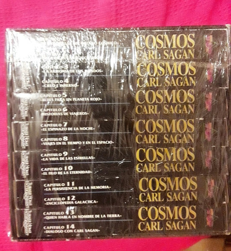 Serie Cosmos Completa De Carl Sagan + 8 Vhs De Astronomía