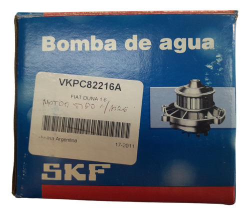 Bomba De Agua Fiat Duna 1.6 Tipo Con Aire
