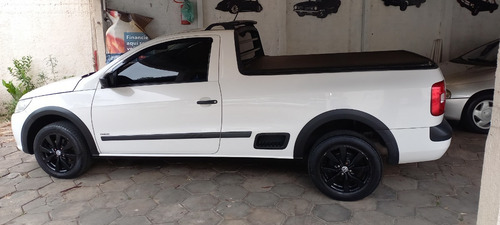 Imagem 10 de 15 de Vw/saveiro 1.6 Flex 2012 Com Rodas De Liga